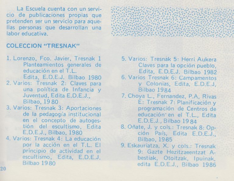 Impulsamos la edición de la Colección Tresnak