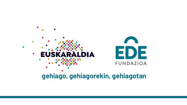 EDE Fundazioa se suma a la campaña Euskaraldia 2020