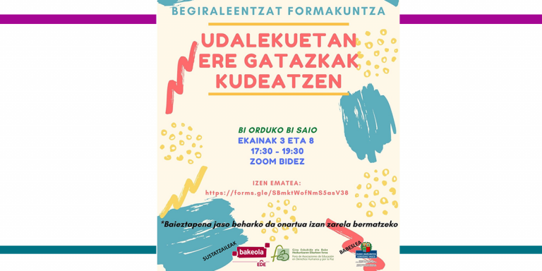 Udalekuetan ere gatazkak kudeatzen