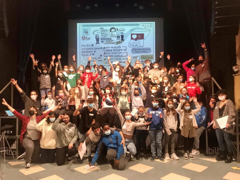 Arranca el curso del Consejo Municipal de la infancia y adolescencia de Bilbao